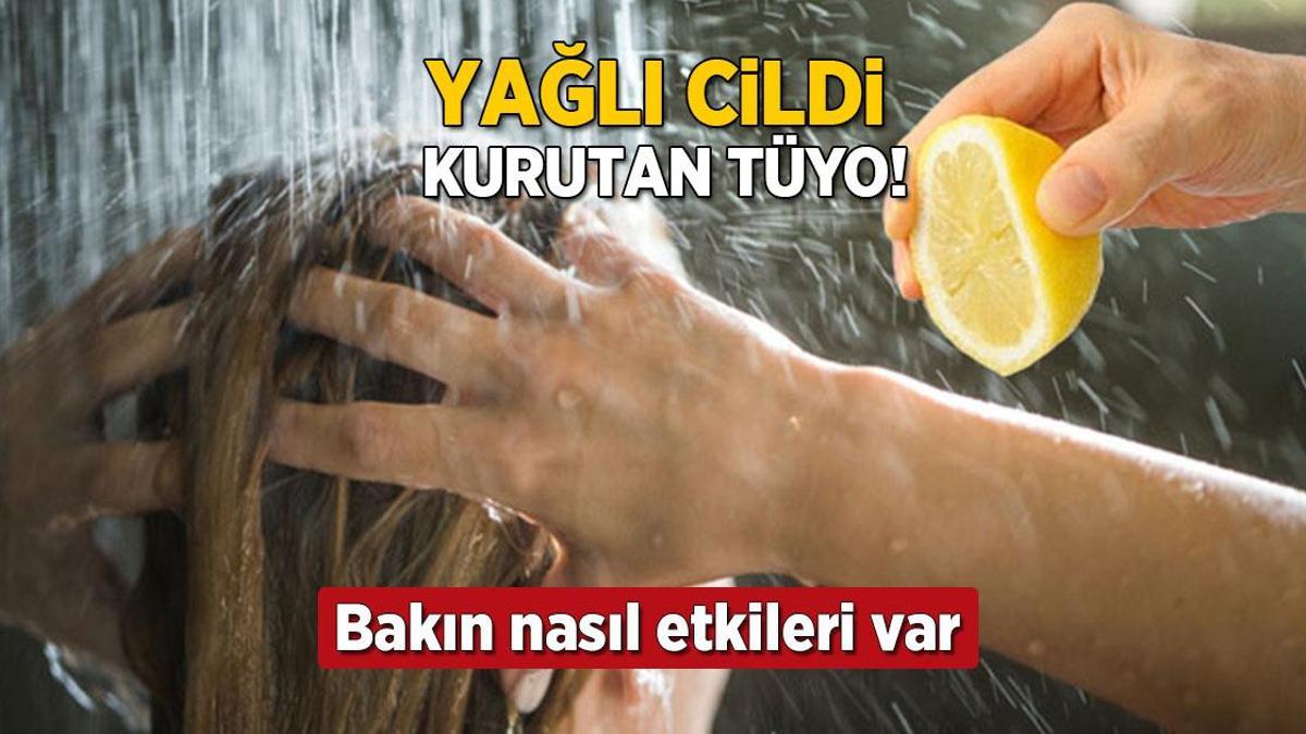 Limon suyundan ilaç gibi gelen güzellik! Duşta kullanan sivilce izlerinden kurtuluyor