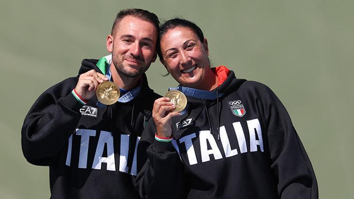 Atıcılık skeet karışık takımda altın madalya İtalya’nın!