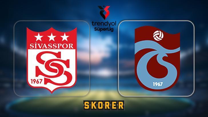 CANLI | Trabzonspor, Sivasspor deplasmanında!