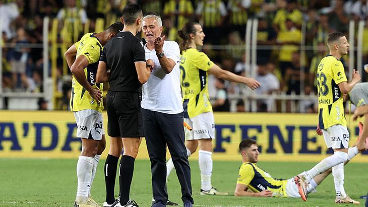 Jose Mourinho’dan Lille maçı sonrası penaltı tepkisi! ‘Sadece hakem biliyor’