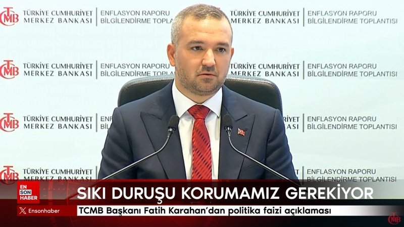 TCMB Başkanı Fatih Karahan’dan politika faizi açıklaması